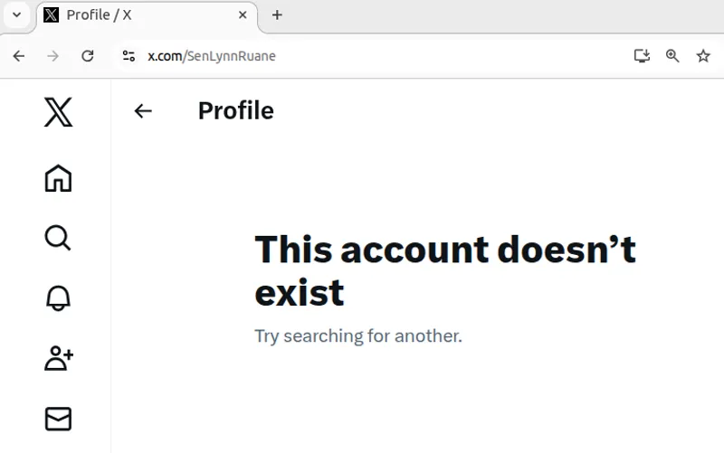 Senator Lynn Ruane has deleted her X account